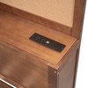 NicBex Twin/Full Size Wooden Daybed with 3 Drawers,Upper Soft Board,Shelf and Charging Station for Bedroom,Living Room,Apartment - 4 of 4