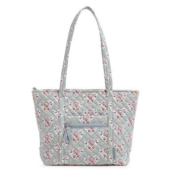 Everything Mary Gray & White Teacher Rolling Tote