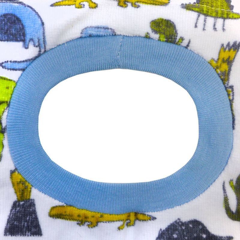 Neat Solutions Printed Pullover Toddler Bib Set - Dinos - 3pk, 4 of 10