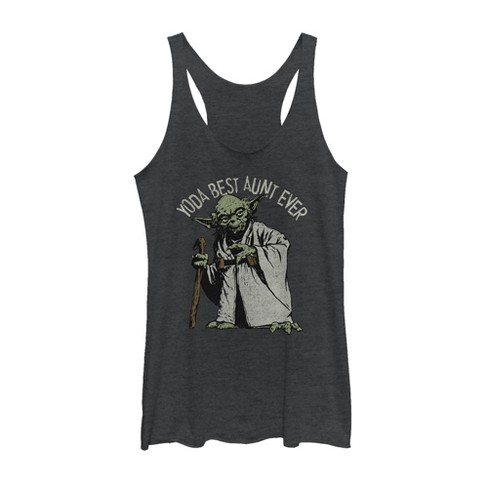 Next Level Apparel Coffee Drinking Baby Yoda Black Racerback Tank Top Shirt-Star  Wars-The Mandalorian-Fitness Tank Top-Women's Tank Top-Athletic  Wear-Fashion Tank Top..Other Tank Top Sizes Are Available.(XS,S,M,XL,XXL)