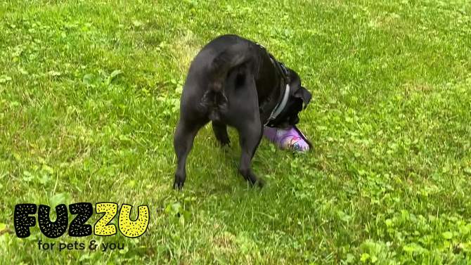Fuzzu Wild Woodies Gorilla Dog Toy, 5 of 6, play video