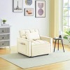 NicBex Modern Pull Out Sofa Bed Velvet Convertible Sofa Bed with Adjustable Back for Small Space - 4 of 4