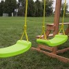 Swing-N-Slide Plastic Molded Swing Seat with Rope - Green - 3 of 3