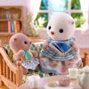 Calico Critters Sea Otter Sisters Splashy Snorkel Set, Dollhouse Playset with 2 Figures and Accessories - 2 of 4
