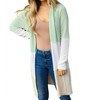 Women's Colorblock Cardigan - Haptics - 4 of 4