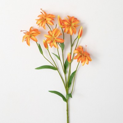 Sullivans Artificial Tiger Lily Stem 33h : Target