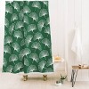 Deny Designs Mele Art and Design Ginkgo Leaves Pattern Shower Curtain - 2 of 3