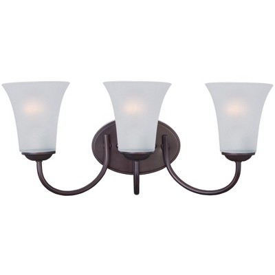 Maxim Lighting Logan 3 - Light Vanity in  Oil Rubbed Bronze