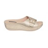 GC Shoes Justina Buckle Comfort Slide Wedge Sandals - 2 of 4