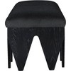 Meridian Furniture,Altair Velour Fur Fabric Bench - 4 of 4