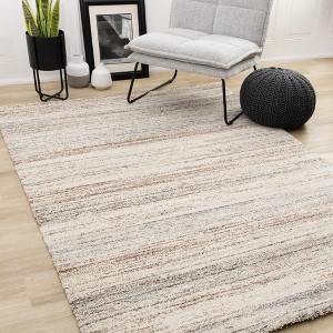 Rug Branch Contemporary Distressed White Indoor Area Rug - 1 of 4