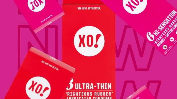 XO! Here We Flo Ultra-Thin Righteous Rubber Carbon Neutral and Eco-Friendly Condoms - 6ct, 2 of 13, play video