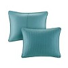 NicBex Solid Color Reversible Comforter Set Bedding Pick Stitch Channel Quilting Quilt Set 1 Quilt, Pillow Shams, Machine Washable - 4 of 4