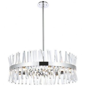 Elegant Lighting Serephina 16 - Light Chandelier in  Chrome - 1 of 4