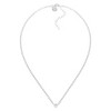 Silpada 'Fluorescent' Sterling Silver White Cubic Zirconia Chain Necklace, 16" + 2" - 3 of 4