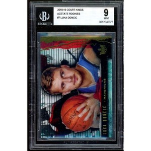 Luka Doncic Rookie Card 2018-19 Court Kings Acetate Rookies #7 BGS 9 - 1 of 2
