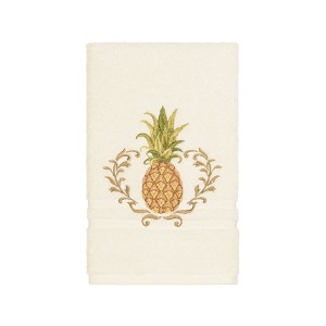 Linum Home Textiles 100% Turkish Cotton WELCOME Embellished Towel Set - 1 of 1