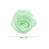 Unique Bargains Polyester Lightweight Texture Durable Ribbon Roses 50 Pcs - 2 of 4