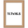 PosterPalooza | Weathered Yellow Picture Frame - UV Acrylic, Foam Board Backing, Hanging Hardware - 2 of 4