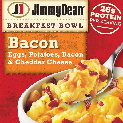 Jimmy Dean Frozen Bacon Breakfast Bowl - 7oz : Target