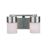 Craftmade Lighting District 2 - Light Vanity in  Brushed Polished Nickel - 2 of 4