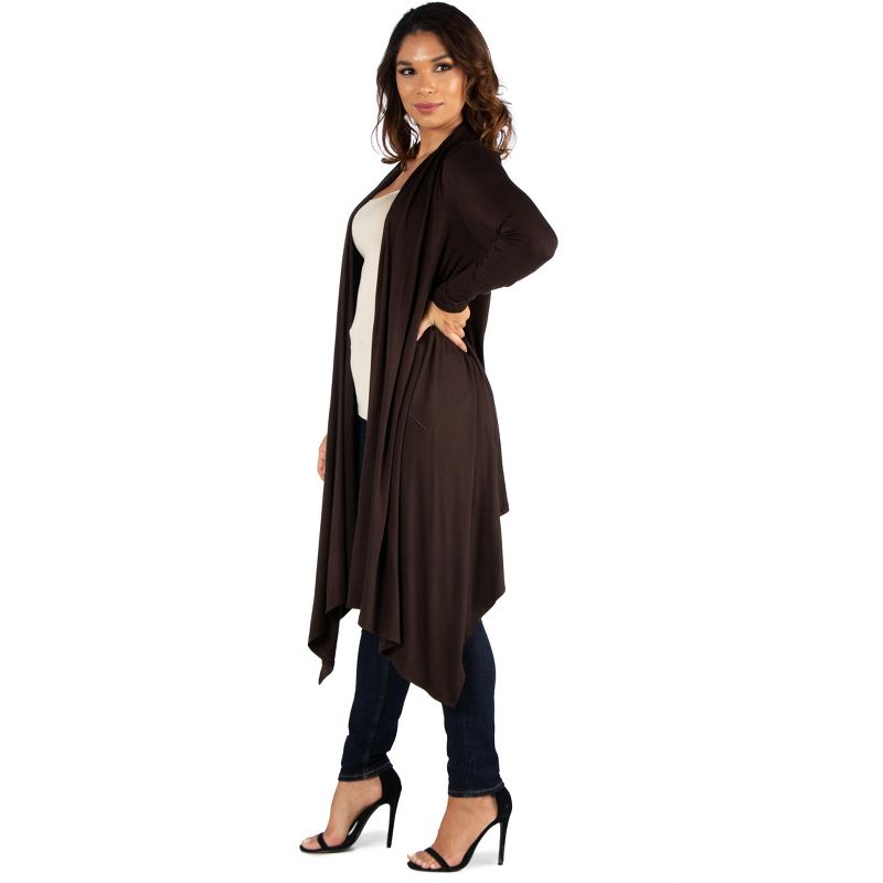 Open Front Womens Cardigan, 2 of 5