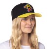 Pac-Man Hat Embroidered Classic Video Game Adjustable Precurve Snapback Hat Cap Black - image 4 of 4