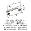 Amerock Cowrie Pull for Cabinets, Drawers, and Furniture - 3 of 4