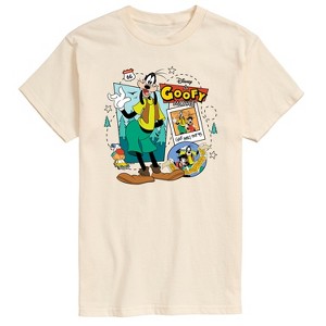 Men's - A Goofy Movie - Family Trip Collage Short Sleeve Graphic T-Shirt - 1 of 4