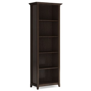 NicBex Bookcases for Living Room Modern 70" H 5 Tier Free Standing Storage Wood Bookshelves with Adjustable Storage Shelves for Office Home - 1 of 4