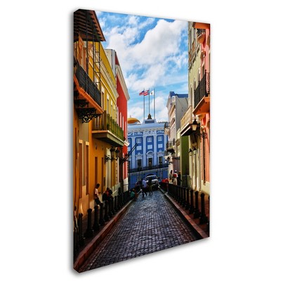 Trademark Fine Art -CATeyes 'Old San Juan 7' Canvas Art