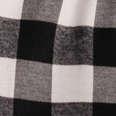 black & white buffalo plaid