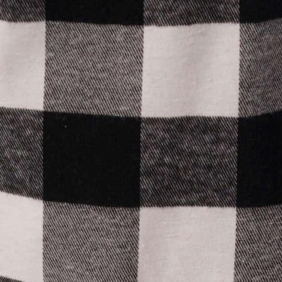 black & white buffalo plaid