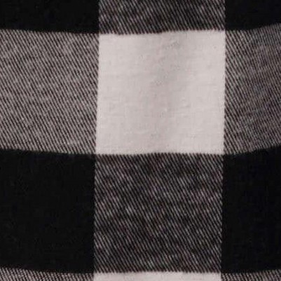 black & white buffalo plaid