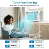 8,000 BTU Window Air Conditioner, Cools Rooms up to 350 Sq. Ft., 3-in-1 Cooling, Fan & Dehumidifier, Smart App & Remote Control, 3 Fan Speeds - 4 of 4