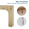 63 Inch Farmhouse Console Table Narrow Wood Entryway Sofa Table Behind Couch Slim Rustic Hallway Furniture for Living Rooms Foyers and Apartments - 4 of 4