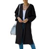 Long Cardigan Sweaters for Women Fall Trendy Oversized Open Front Winter Coat - 2 of 2