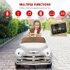 12V Kids Ride On Car, Battery Powered Electric Vehicle with Remote Control, Spring Suspension, Led Light for Toddler Boys Girls 3-8 - 4 of 4