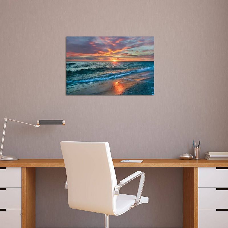Sunset Over Ocean Gulf Islands National Seashore Florida by Tim Fitzharris Unframed Wall Canvas - iCanvas, 6 of 8