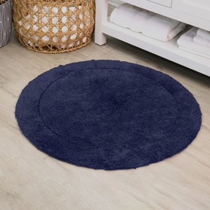 Waterford Collection Cotton Tufted Bath Rug - Home Weavers - 1 of 4