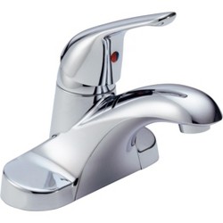 Delta Faucet B2596lf Windemere Centerset Bathroom Faucet With Pop