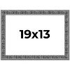 PosterPalooza | Distressed Black Picture Frame - UV Acrylic, Backing Board, Hanging Hardware Included - 2 of 4