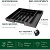 Expandable Silverware Drawer Organizer 7-9 Slots - Bamboo Utensil Organizer 17.5 x 13.5 - 20 - Royal Craft Wood - 3 of 4