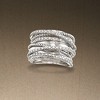 Ross-Simons 0.25 ct. t.w. Diamond Highway Ring in Sterling Silver - 4 of 4