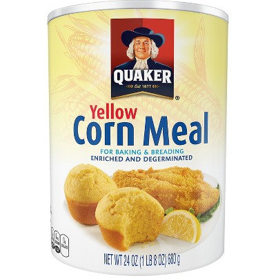 Quaker Yellow Cornmeal - 24oz