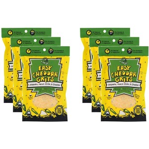 Fishski Provisions Grits Cheddar Jalapeno - Pack of 6 - 6 oz - 1 of 2