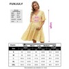 Women's Maternity Casual Dress  Flowy Floral Print, Ruffle leeves - 3 of 4