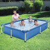 Pool Central 7.25ft x 4.9ft Rectangular Framed Above Ground Swimming Pool with Filter Pump - 2 of 4