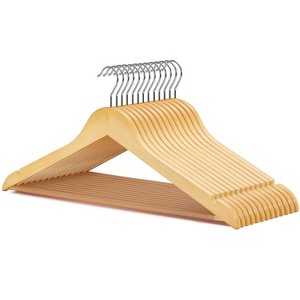 HOUSE DAY Premium Coat & Suit Heavy Duty Wooden Hangers - 1 of 4