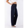 Women's Throwback Thursday High-Rise Wide Leg Denim Jeans - LOVERVET - 2 of 4